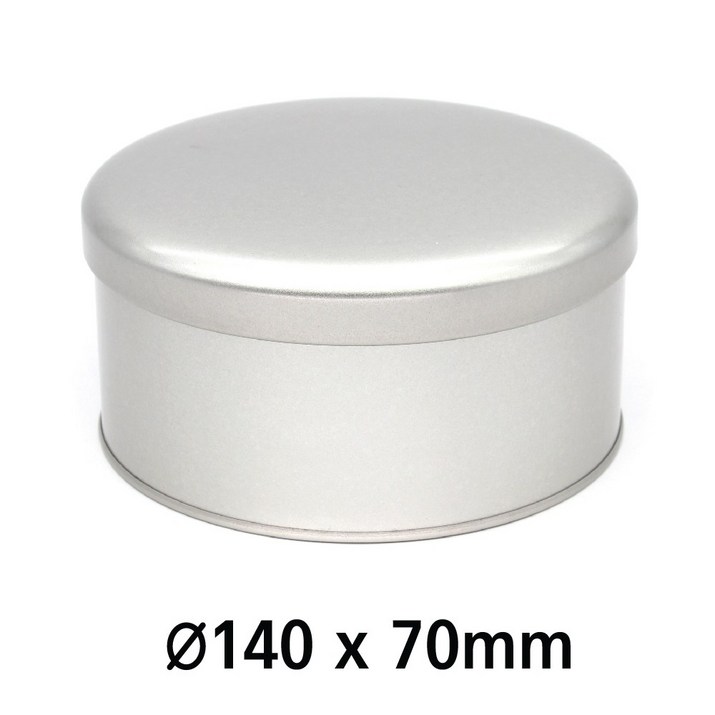 원형 R001 UV 인쇄 가능 원형 은색 틴케이스, 틴케이스,깡통,제관,깡통케이스,금속포장,필통,틴캔,철캔,포장용기,굿즈 인쇄, 은색, 1개