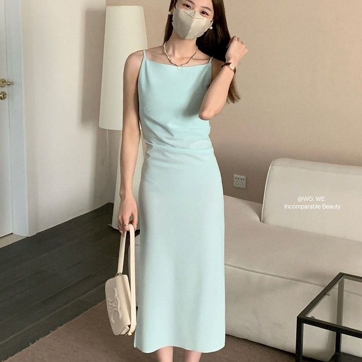 해피유통 여성 디자인 보트넥 허리 트임 원피스 jh lmy 해피유통 여성 디자인 보트넥 허리 트임 원피스 jh lmy