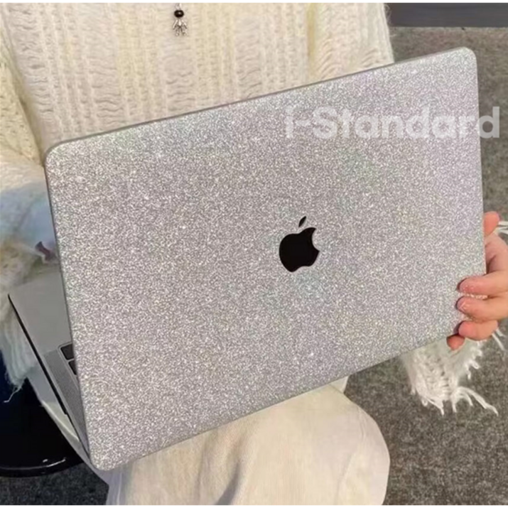 iStandard 글리터 실버 맥북 프로 에어 케이스 키보드 스킨, 1개
