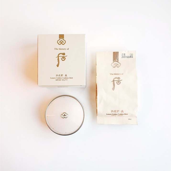 더 후 공진향미 럭셔리 골든 쿠션 21호 13g X 2ea 신형 NEW, 21호13gx2 WH6113, 2개