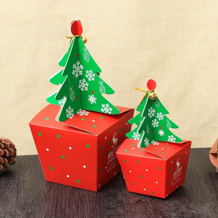 랑랑랜드 크리스마스 메리트리상자 선물박스 ,8개1세트, 8개1세트