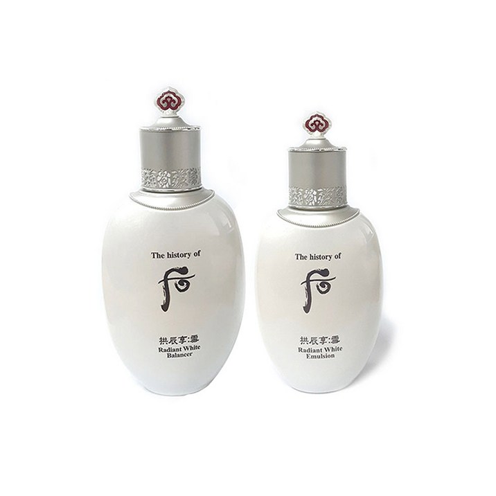후 공진향 설 미백 밸런서 150ml + 로션 110ml 세트, 1세트