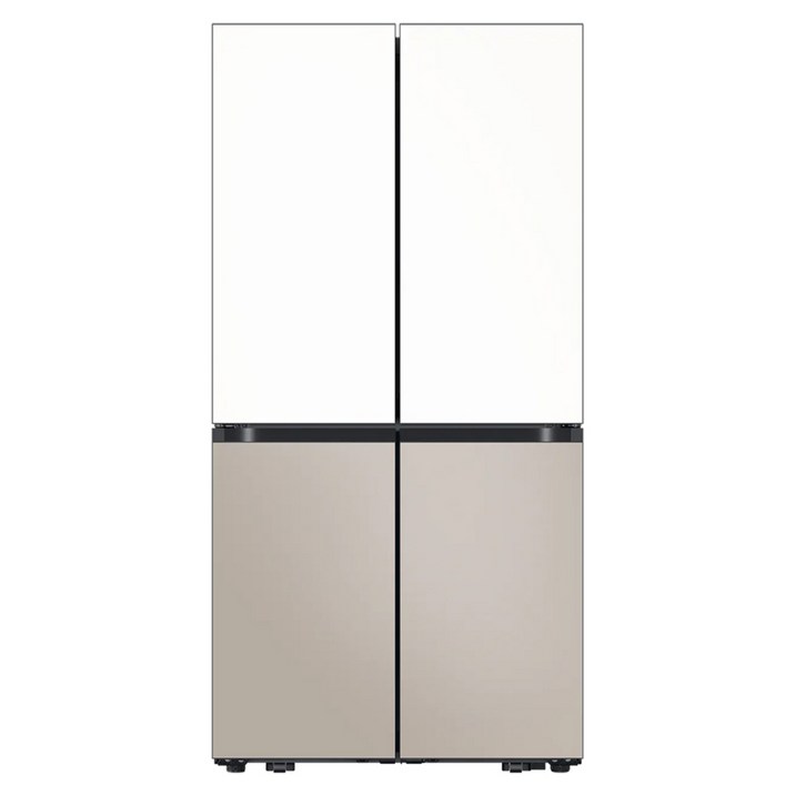 [10% 환급가전] 삼성전자 비스포크 AI 하이브리드 901L 4도어 냉장고 방문설치, RM70F91R1ZG