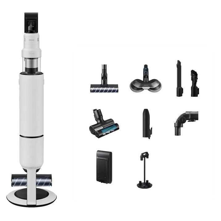 삼성전자 Bespoke 제트 AI 청소기 400W 침구브러시 패키지 VS90F40CRG 고객직접설치