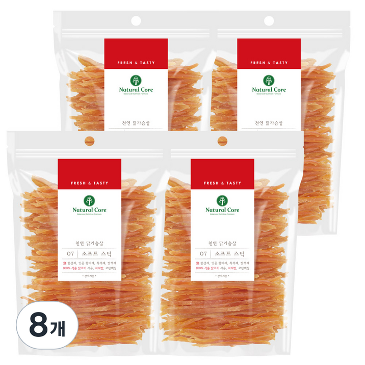 네츄럴코어 강아지 07 치킨 소프트 스틱 건조간식