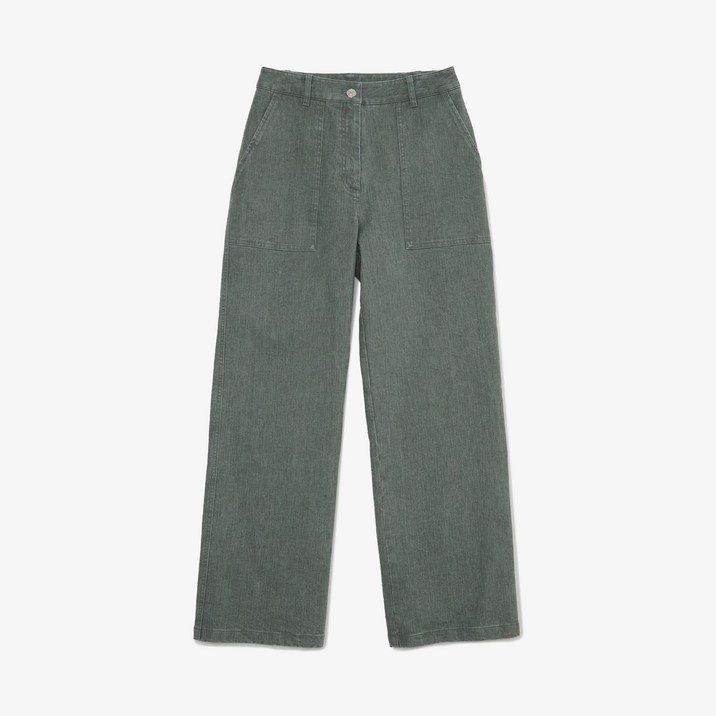 라코스테 여성 스트레이트 FW 데님 크롭팬츠 HF571E-55N-E9F 853221