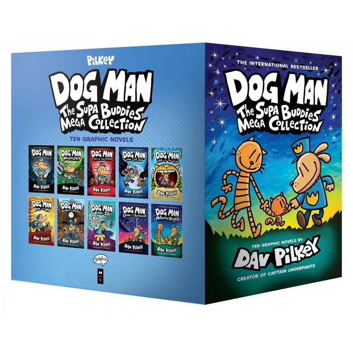 [언어세상독점] Dog Man 1-10권 Boxed Set - 쇼핑뉴스