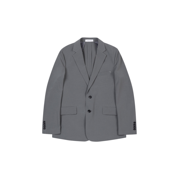 리버클래시 LJS26198 카키 세미오버핏 싱글 셋업자켓