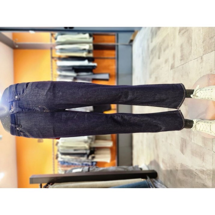 동아쇼핑 버커루 [COOLMAX] 여성 스트레이트 RAW톤 데님 팬츠(B252DP653P)