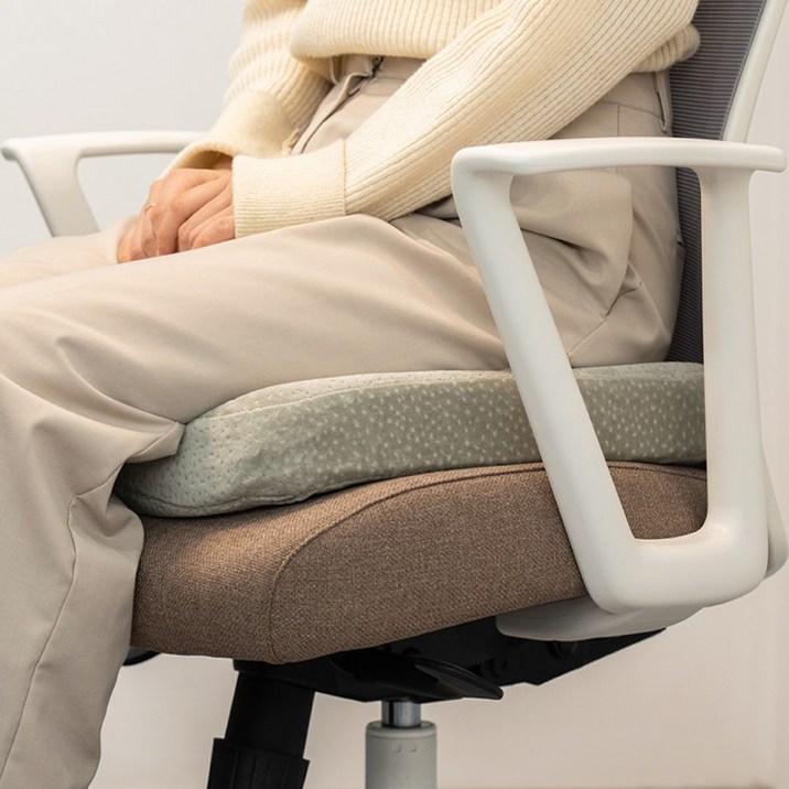 사무실 수험생 공부 의자 쿠션 사각 메모리폼 방석