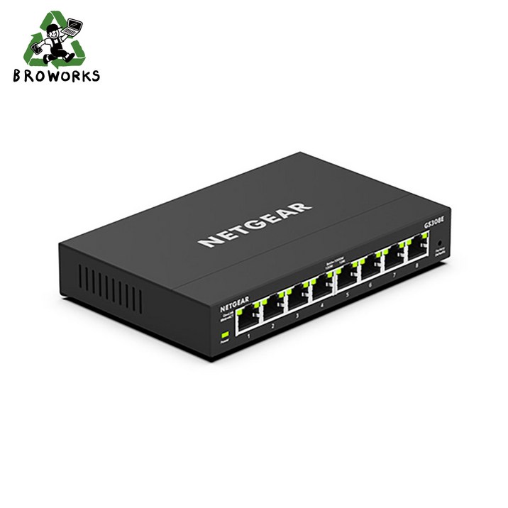 넷기어 GS308E [스마트스위치 / 1Gbps / 8Port / Desk Type]