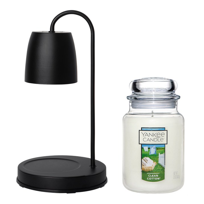 양키캔들 라지자 623 g 문나잇 캔들워머 세트 (국내산, 밝기조절)