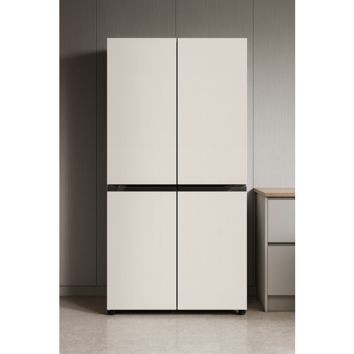 LG 디오스 오브제컬렉션 매직스페이스 냉장고 T873MEE111 870L 1등급 베이지 폐가전수거 기사님설치