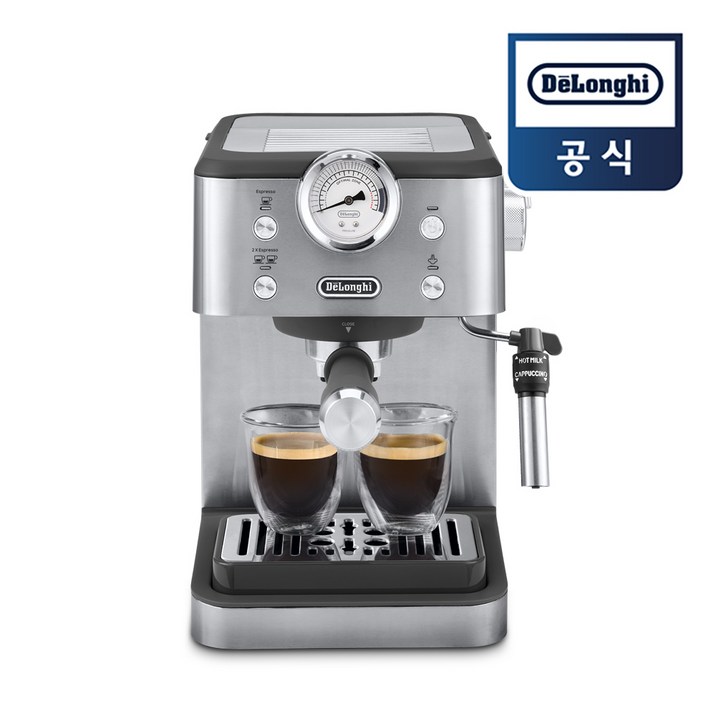 [드롱기] 클래식 반자동 커피머신 EM450.M