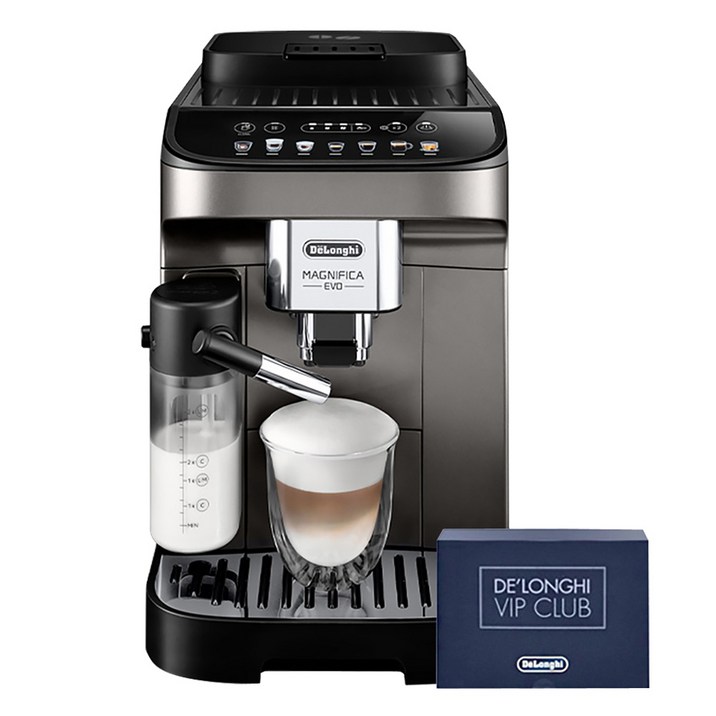 [카푸치노잔+원두 증정]드롱기 마그니피카 에보 라떼 KRECAM290.81.TB, KRECAM290.81.TB