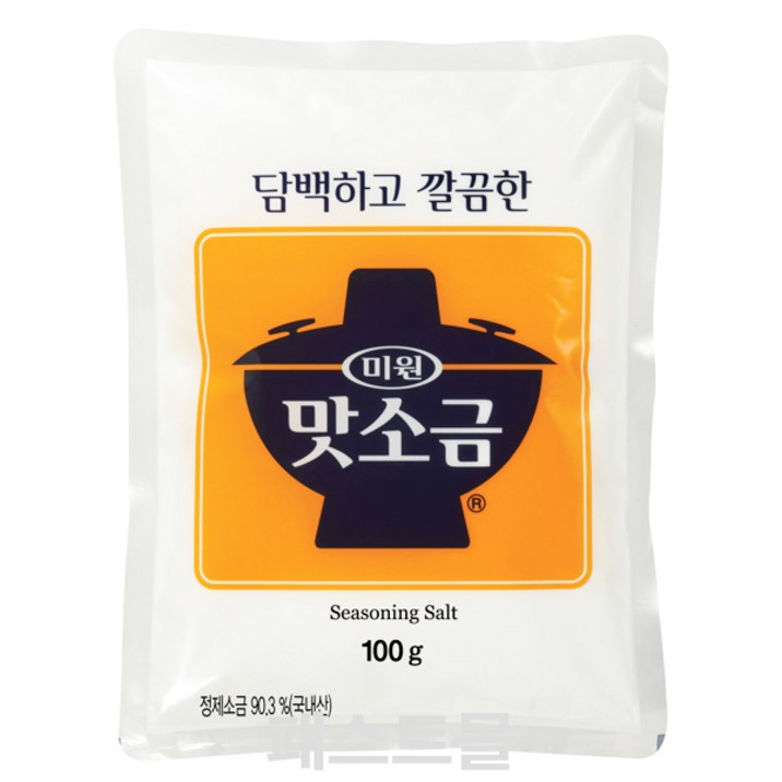 대상 미원 맛소금 100g, 500g, 1개