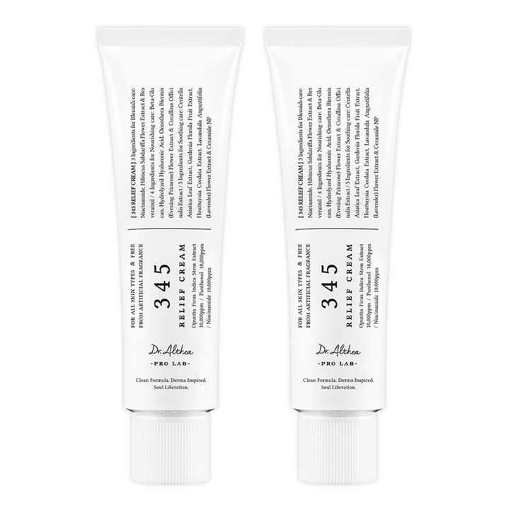 닥터엘시아 345 릴리프 크림, 50ml, 2개