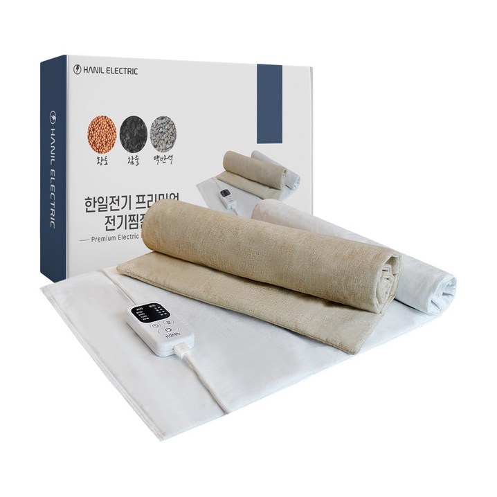 한일전기 프리미엄 전기찜질기 대형 RVE3000, RVE3000, 베이지