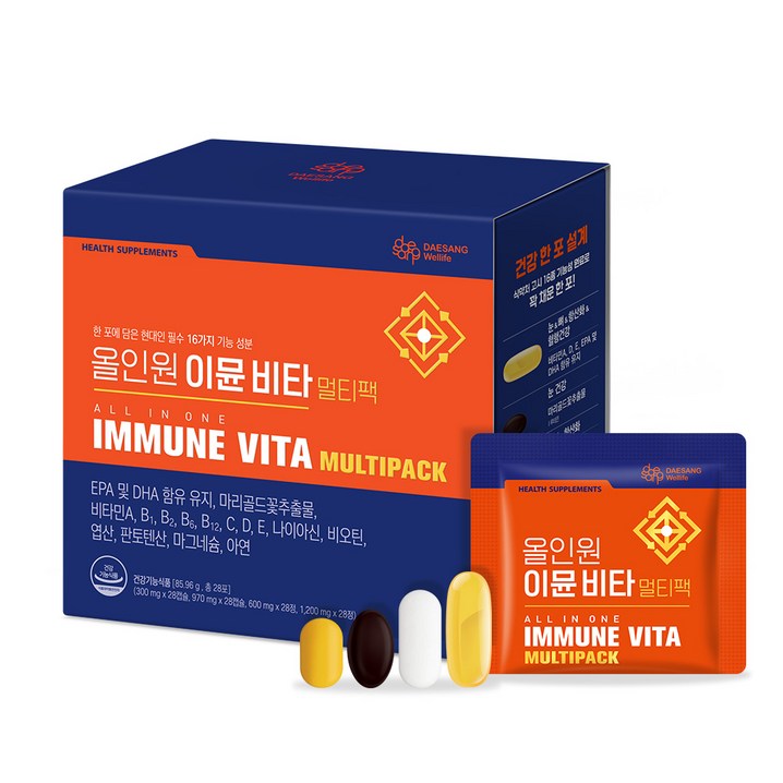 대상웰라이프 올인원 이뮨 비타 멀티팩 대상웰라이프 올인원 이뮨 비타 멀티팩