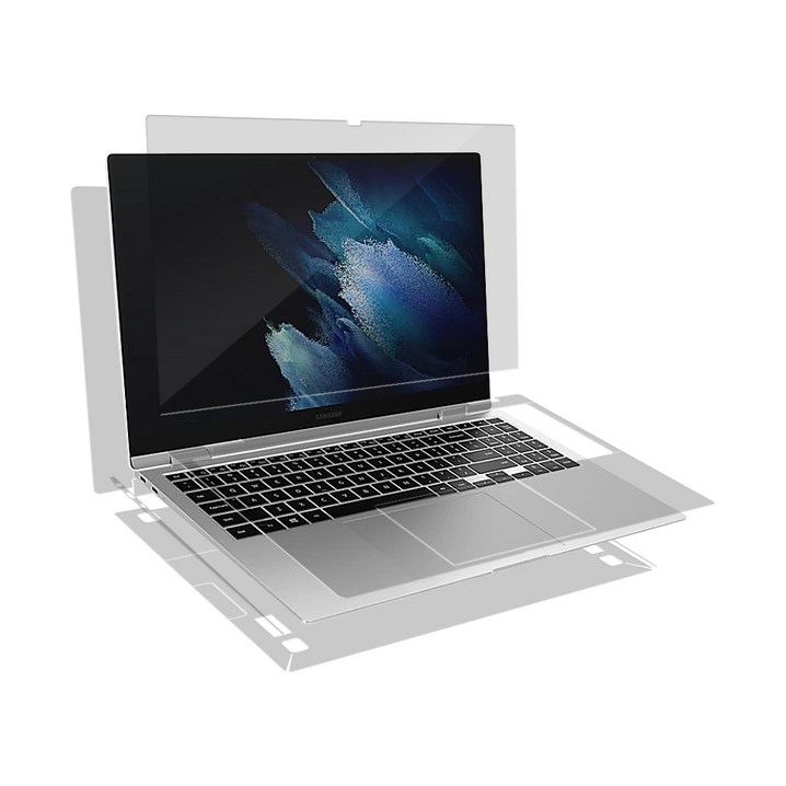 갤럭시북2 15인치 고광택강화 액정외부보호필름 2매 NT750XED NT750XEE