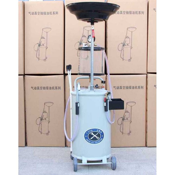 엔진오일 석션기 미션 오일 잔유 제거 교환기 드레인 고급, 35L 그레이, 1개, 그레이 35L