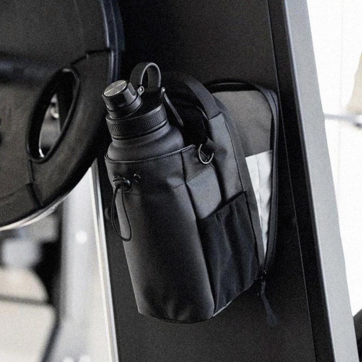 하이어룸 헬스장 베이직 마그네틱 워터 보틀 물통 가방 파우치