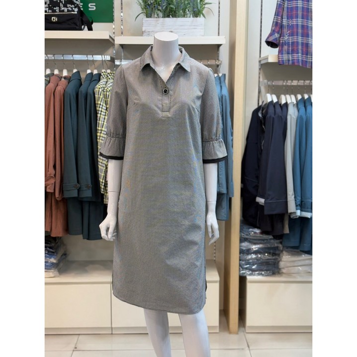 크로커다일레이디 카라지짐이원피스 CLDMOP109 NC중앙로역점