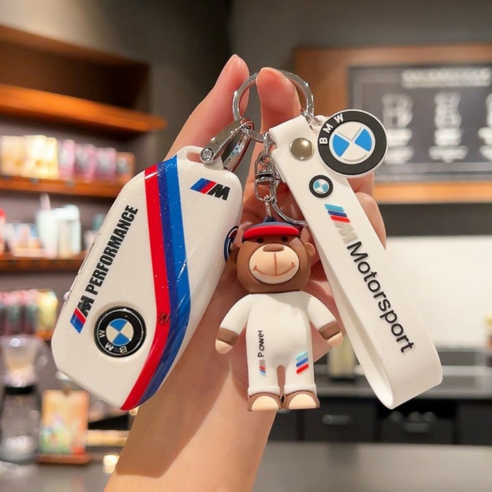BMW 호환 키케이스 키커버 곰돌이 키링 키홀더 BMW 호환 키케이스 키커버 곰돌이 키링 키홀더