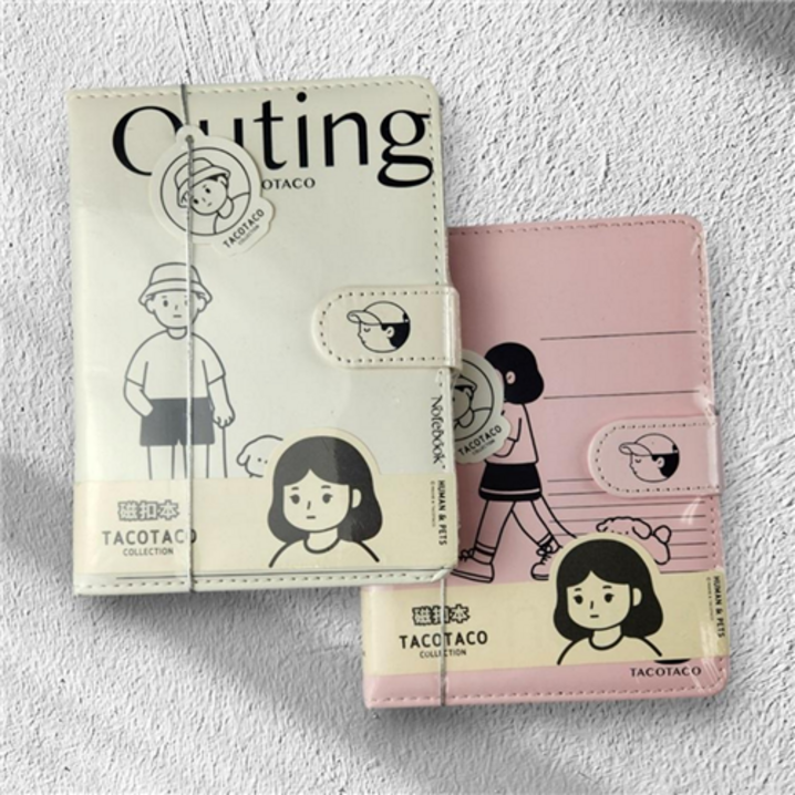 예쁜 일러스트 다이어리 데일리 다꾸 다이어리 플래너 기록용 노트