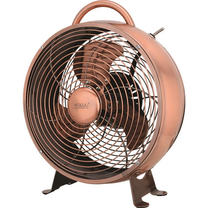 우주전열 WF8001 8인치 미니선풍기 탁상용선풍기 메탈 가정용 인테리어 70W경제적