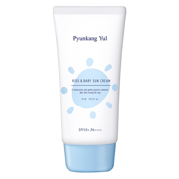 편강율 키즈 앤 베이비 촉촉 선크림 SPF50+ PA++++, 75ml, 1개