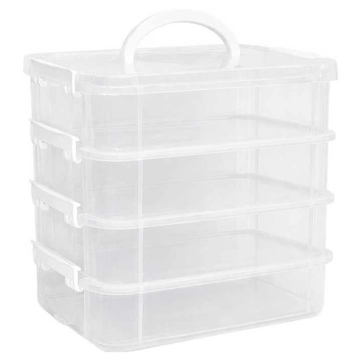 순잠 다용도 다층 서랍 분리칸 수납박스