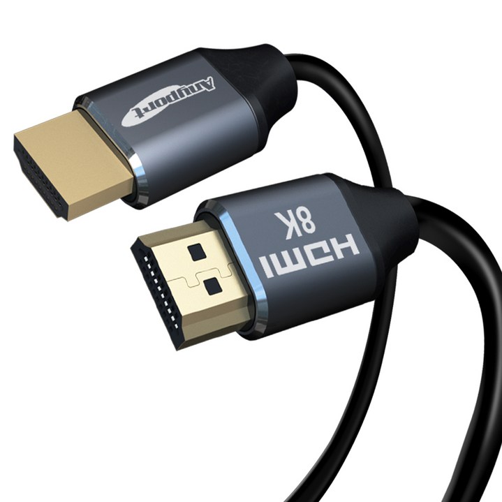 애니포트 HDMI v2.1 UHD 8K 케이블, 1개, 1.2m