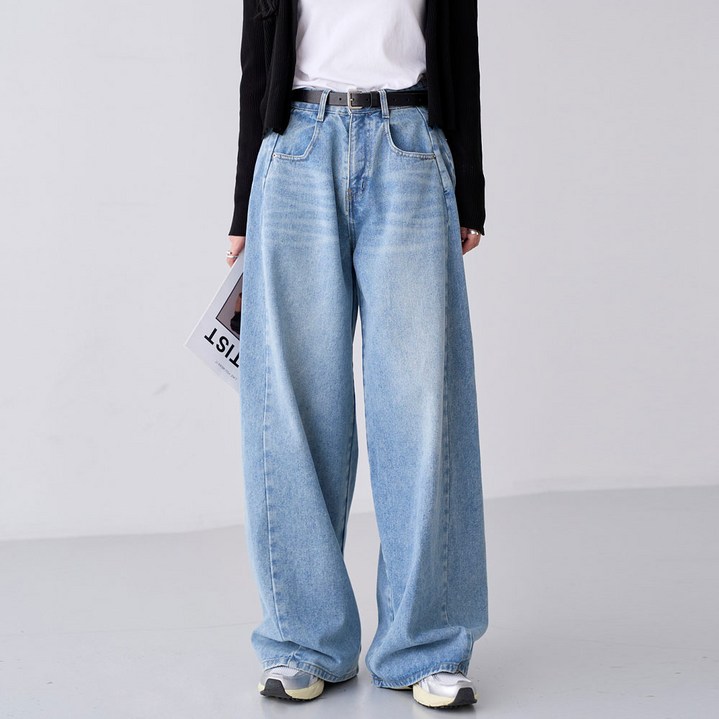 [SHORT&LONG] 에비뉴 절개 데님 팬츠 #710874