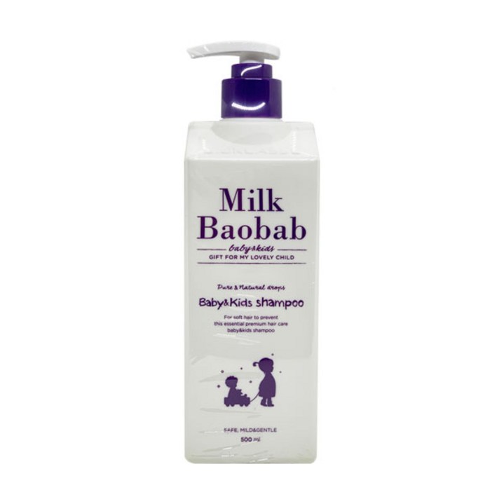 밀크바오밥 베이비&키즈 샴푸 풍선껌향, 500ml, 1개