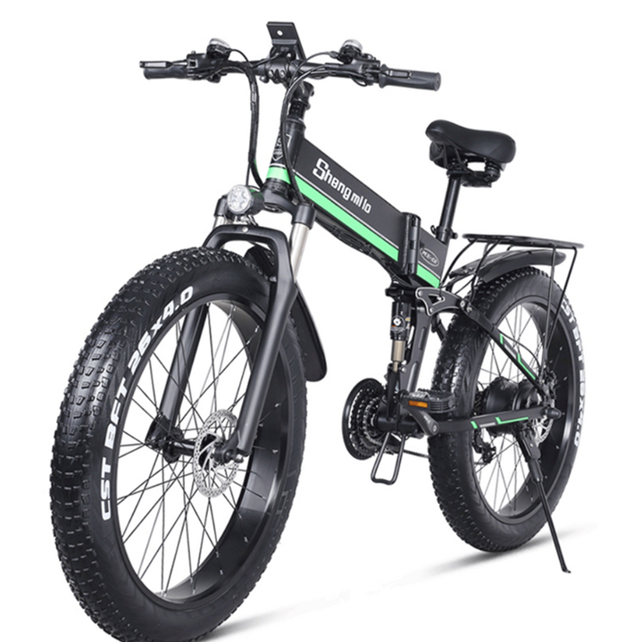 디엠포 전기자전거 26인치 48V 1000W 12.8Ah 출퇴근 PAS 겸용 40~50Km 주행