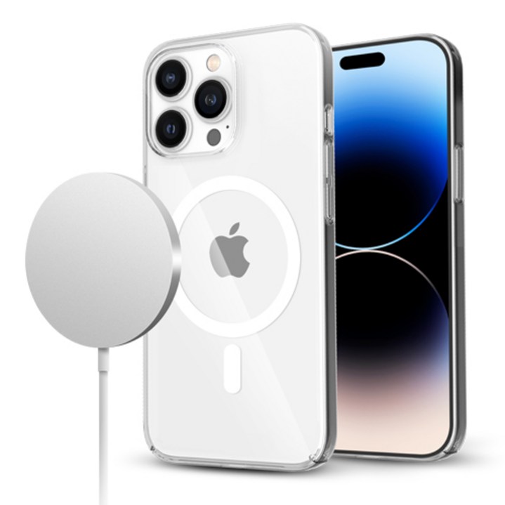 와이케이스 아이폰16 호환 투명 맥세이프 휴대폰 케이스