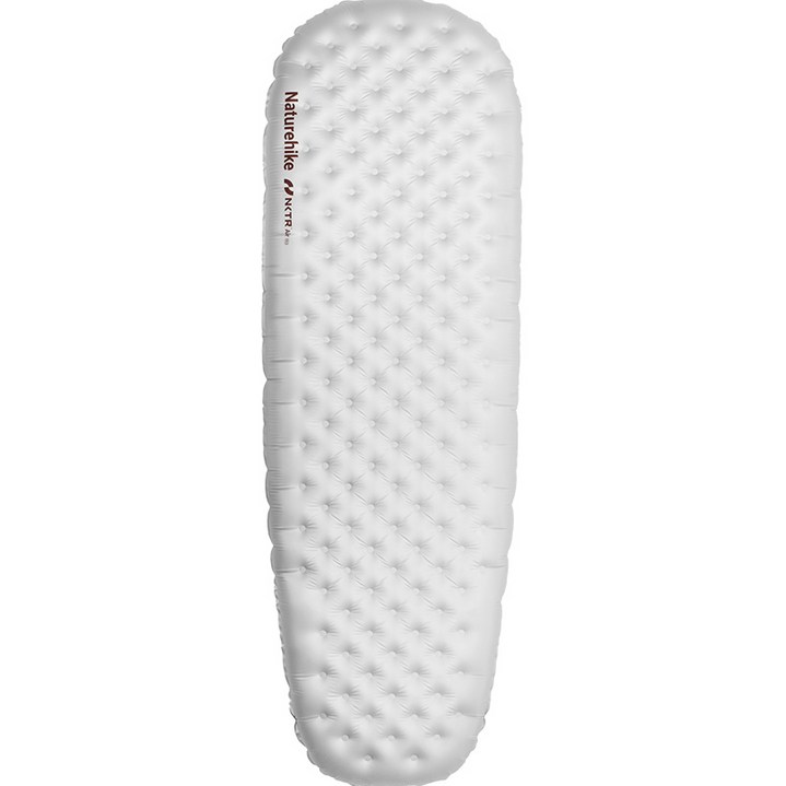 네이처하이크 UL Tuye R8.8 에어 매트 싱글 스퀘어/머미, 싱글 머미 M (186×58CM) 카본 실버