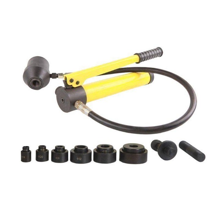 유압부싱교환기 관통형 10톤 가레지 작기 유압 천공기 펀칭 장비 구멍 오프너 실린더 탈작기