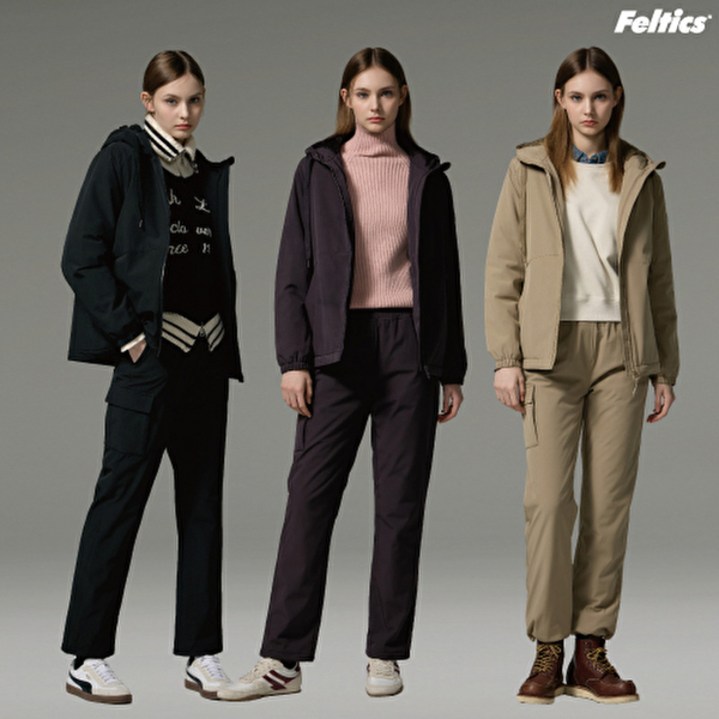 펠틱스 25FW 여성 웜맥스 장기모 패딩셋업 2종 F516W