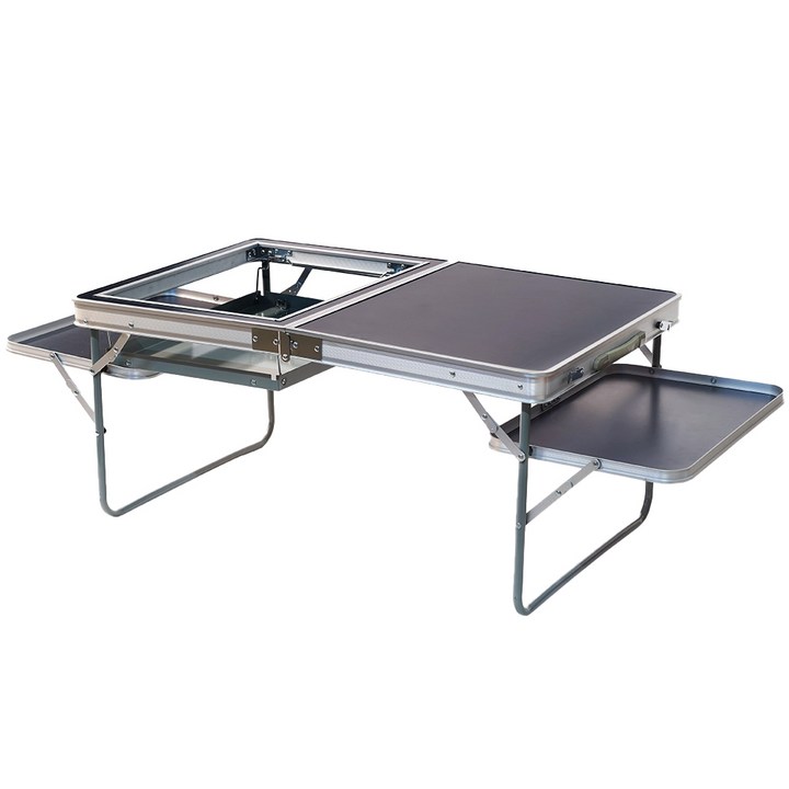 캠핑난로테이블 확장형 접이식 바베큐 테이블 DW-4Q, 단일색상