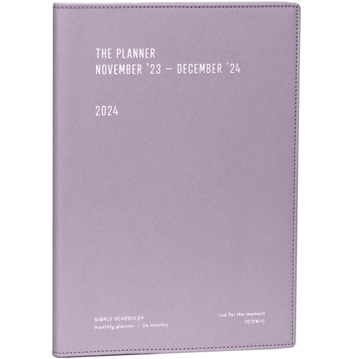 아이코닉 2024 더 플래너 L 먼슬리 다이어리 스케줄러