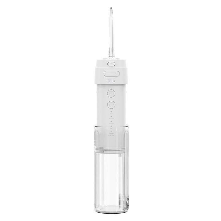 알로코리아 덴픽션 휴대용 접이식 컴팩트 무선 구강세정기 화이트  AWF1C, AWF1C, 화이트