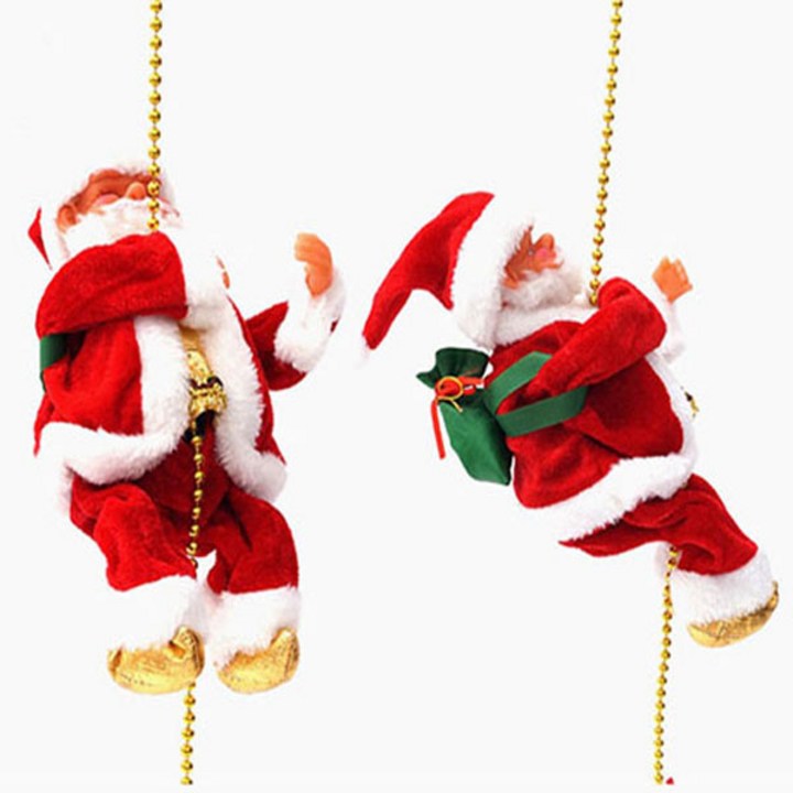 산타장식 줄타는 산타 크리스마스트리장식 산타인형 크리스마스소품