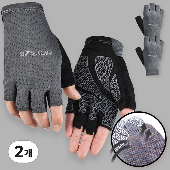 트레킹 장갑 여름 등산 스포츠 여름 쿨 메쉬 반장갑 11