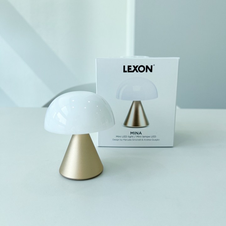 렉슨 LEXON 미나 수유등 S MINA 무선 무드등 LH60, 골드LH60MD