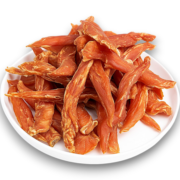 강아지 수제간식 국내산 닭가슴 대용량 무방부제 치석제거 개껌 간식마트, 1kg, 2개, 닭가슴안심