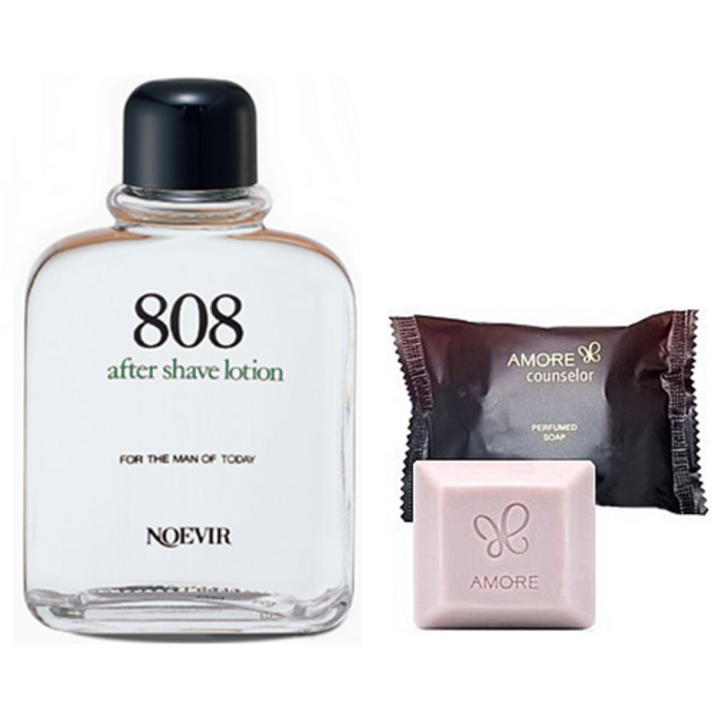 노에비아 808 애프터 쉐이브 로션(스킨) 100ml 헤라지일비누증정, 100ml, 1개