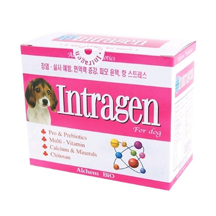 인트라젠 플러스 30개입 반려동물 위장건강 면역증강