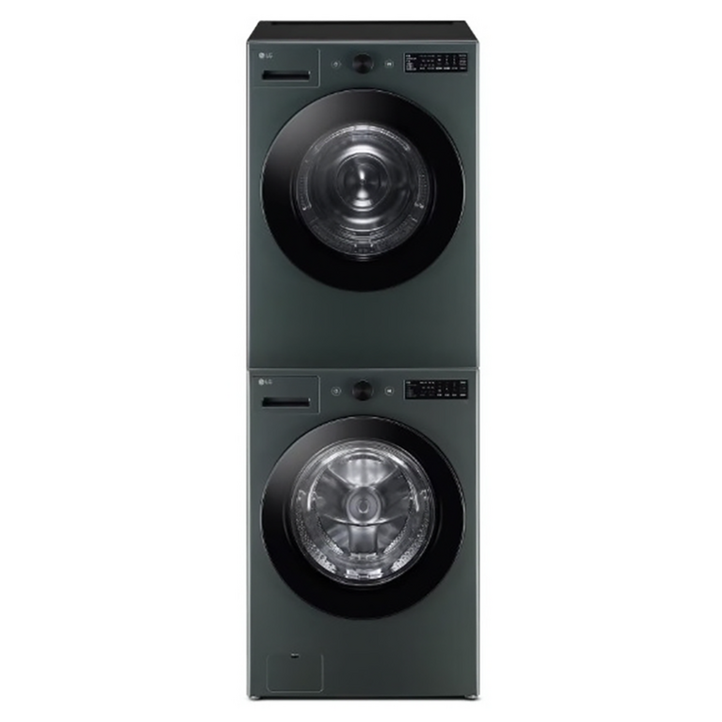 [10% 환급가전] LG전자 트롬 오브제컬렉션 드럼세탁기 + 건조기 세트 KFG19GN-9GN 19kg +19kg 방문설치